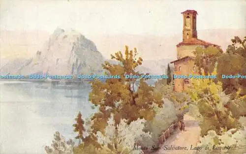 R357377 Monte San Salvatore Lago di Lugano Die italienischen Seen Serie Nr 26 Ella d