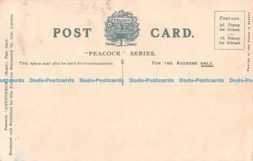 R358639 Raglan Castle The Pictorial Stationery Peacock Autochrom Series