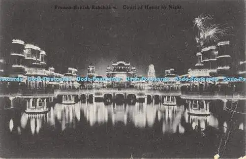 R355963 Franco British Exhibition Court of Honor by Night J Beagles No 961 L 190