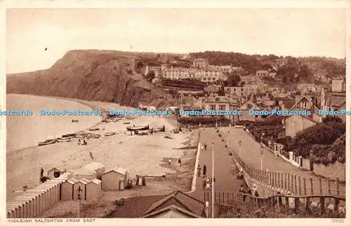 R358683 Budleigh Salterton from East Photochrom 1946