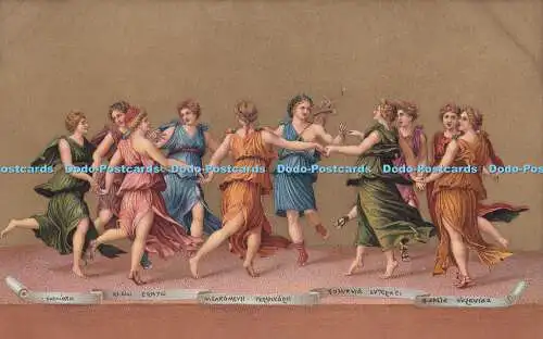 R358707 Firenze Danza d Apollo con le Muse Giulio Romano E Sborgi