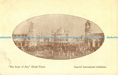 R357486 The Court of Arts South View Imperial International Exhibition 1909