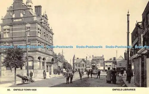 R357497 40 Enfield Town 1909 Enfield Libraries