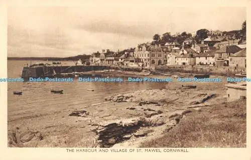 R357532 The Harbour and Village of St Mawes Cornwall English Harbours Series J D