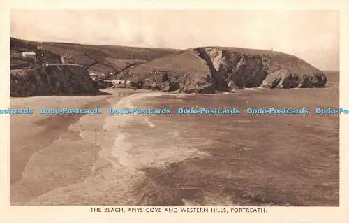 R358762 Portreath Amys Cove and Western Hills The Beach J Dixon Scott Englisch Ha