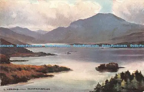 R358794 L Lomond aus Inchtavannach Schraubenschlüssel Postkarten Serie Nr 006 1907