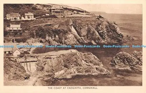 R358880 Cornwall The Coast at Cadgwith J Dixon Scott English Harbours Serie