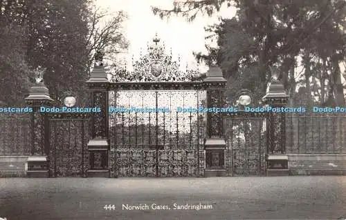 R358895 Sandringham Norwich Gates H Coates RP