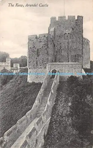 R359057 Arundel Castle The Keep Valentines Serie