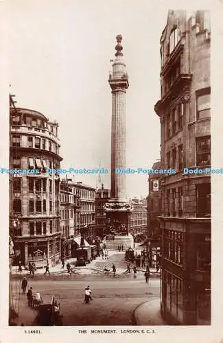 R359074 London The Monument W H S Kingsway Echtfoto Serie