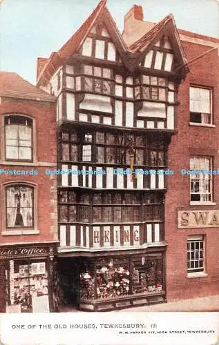 R359093 Tewkesbury One of the Old Houses W M Parker