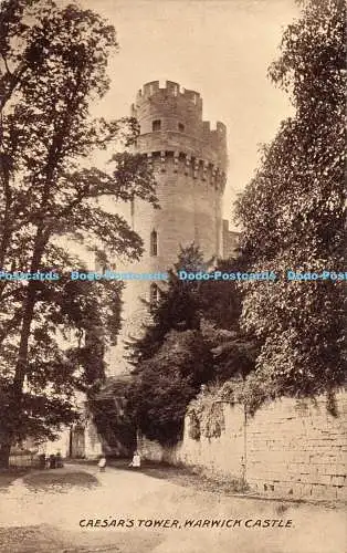 R359370 Warwick Castle Caesar Tower H H Spitze