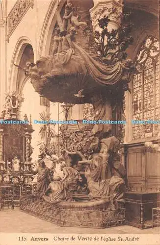 R359423 Anvers Chaire de Verite de l eglise St Andre A Dohmen