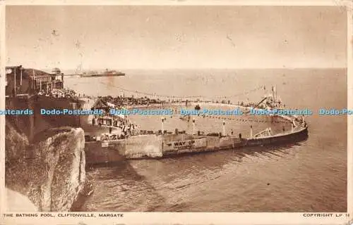 R359501 Margate Cliftonville The Bathing Pool A H und S Paragon Serie 1950