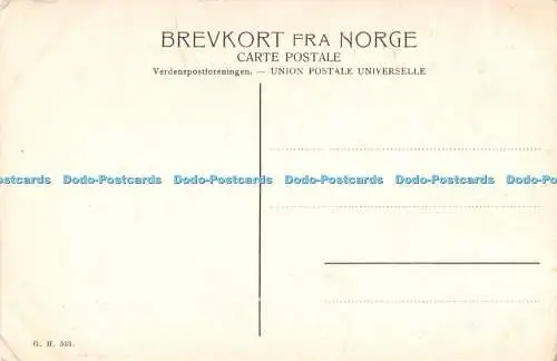 R359527 Nordfjord Loen G H 533 Postkarte