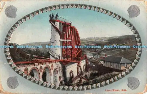 R359561 I O M Laxey Wheel Pyatt Manx Series 1914