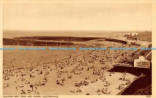 R359727 Cliftonville Walpole Bay Pool und Sand A H und S Paragon Serie