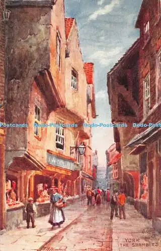 R359819 York the Shambles Tuck Oilette Serie V Nr 7787 H B Wimbush