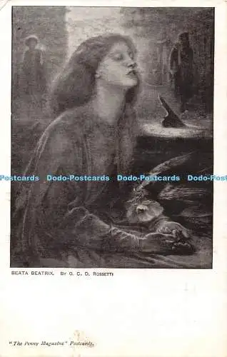 R359820 Beata Beatrix G C D Rossetti The Penny Magazine