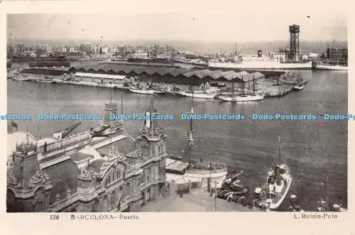 R351338 Barcelona Puerto L Roisin Postkarte