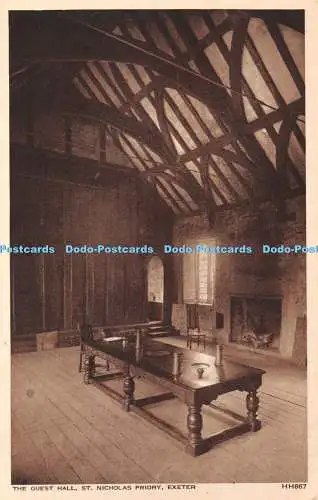 R360042 Exeter The Guest Hall St Nicholas Priory Walter Scott