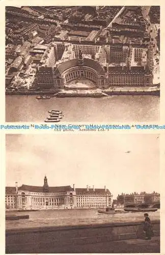 R360177 New County Hall From Air and Earth Aerofilms Air Photo Series A No 36 J