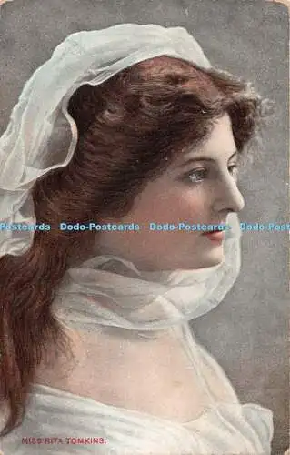 R360223 Miss Rita Tomkins Misch and Stock Famous Beauties Series No 229 From Soc