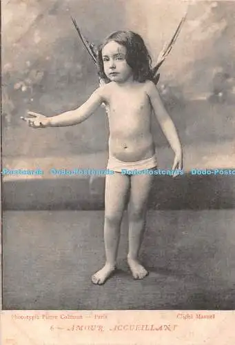 R360310 Amour Accueillant Cliche Manuel Phototypie Pierre Coltman Paris