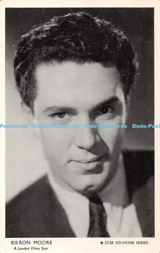 R360372 Kieron Moore A London Films Star Jarrold Cotman Color Star Souvenir Serie