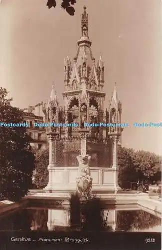 R362339 Genfer Denkmal Braunschweig 9252 Perrochet Matile