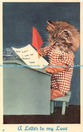 R360557 A Letter to My Love Mason Alpha Series Colourgraph Kittens Series