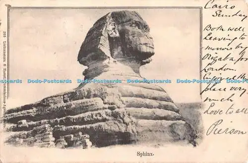 R362477 Sphinx 205 Lichtenstern und Harari 1903