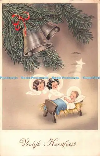 R360638 Vrolijk Kerstfeest B Sonderpostkarte