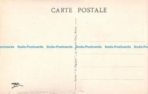 R360706 Rouen Tour Jeanne d Arc Cartes La Cigogne Postkarte