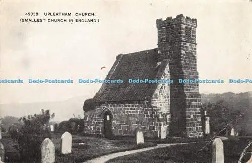 R362612 42058 Upleatham Church Smallest Church in England Grano Series Photochro
