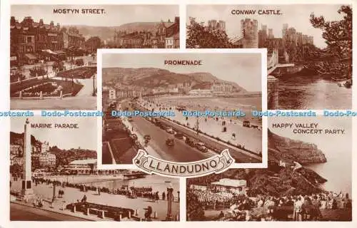 R362786 Llandudno Dennis RP The Dainty Series Multi View
