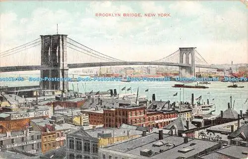 R362845 Brooklyn Bridge New York No A A 63 American News Company