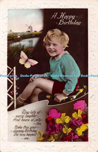 R361007 Ein Happy Birthday Mai viel fröhliches Lachen und Stunden lustigen Spaßes 4168