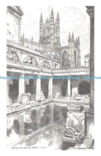 R361023 The Roman Bath and Abbey Bath W Jeffrey Salmon