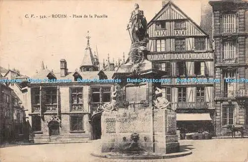 R362955 C V 342 Rouen Place de la Pucelle