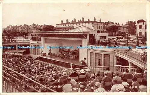 R362963 The Band Pavilion Clacton on Sea G 5430 Photo Type Valentines 1948