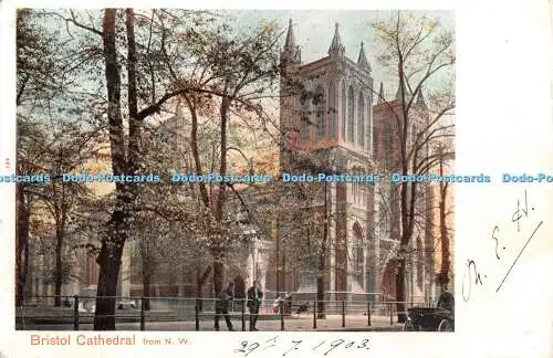 R364335 Bristol Cathedral from N W The Pictorial Stationery Co 1903