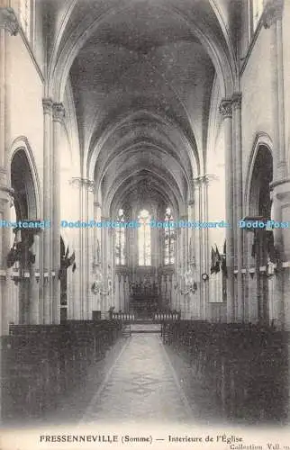 R361148 Fressenneville Somme Interieur de lEglise