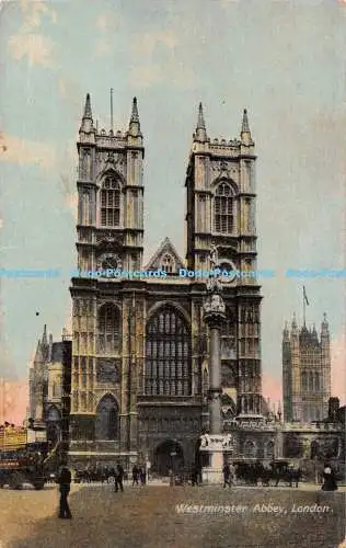 R363023 Westminster Abbey London J W B Series No 404 Commercial Series 1918