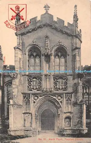 R361178 No 12 North Porch Thaxted Church H Porter 1907