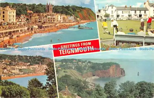 R364384 Grüße aus Teignmouth Photocolour T 0271 E T W Dennis and Sons