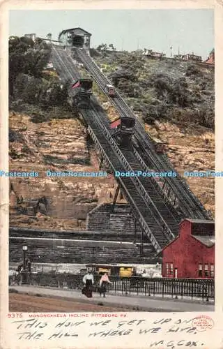 R363040 9375 Monongahela Incline Pittsburg Pa 1905 Detroit Publishing 1906
