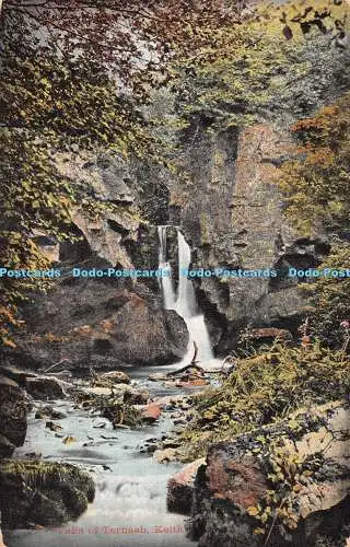 R363044 Falls of Tarnash Keith Valentines Serie J M Lawrence Schreibwaren