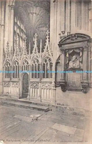 R361209 The Martyrium Canterbury Cathedral J G Charlton Canterbury 1906