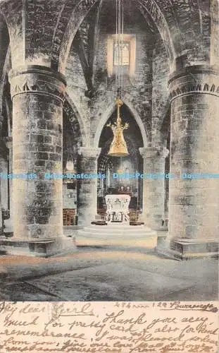 R361328 Unbekannter Ort Innenraum Alte Fotografie Postkarte